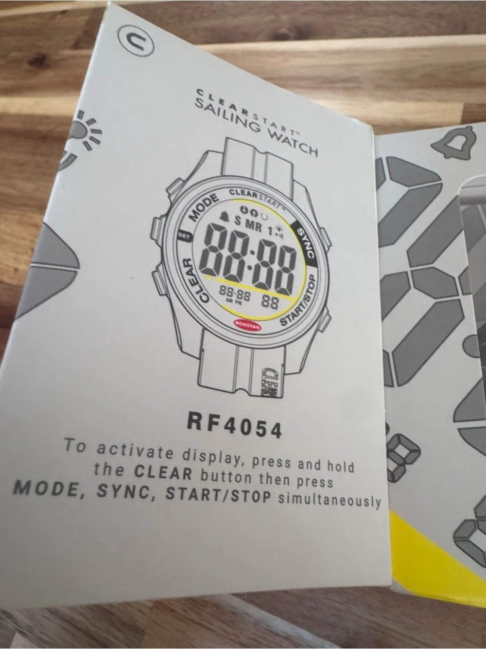 Sailing Watch — Ronstan Clear Start RF4054-A 40mm new in box